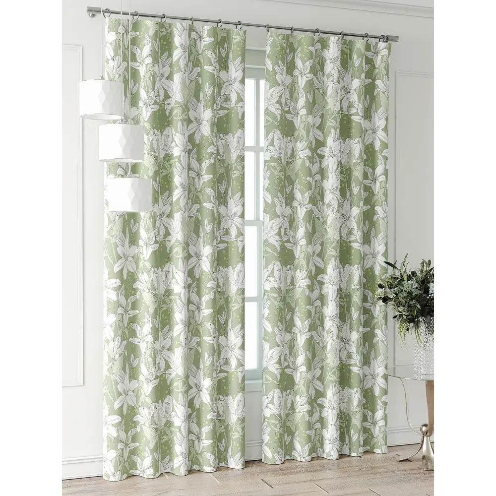 Фото 3 Комплект штор Comfy way Форнерс - 878 - 260 см CW709878260-260 на шторной ленте 260x150 см цвет белый Фото 3 Комплект штор Comfy way Форнерс - 878 - 260 см CW709878260-260 на шторной ленте 260x150 см цвет белый