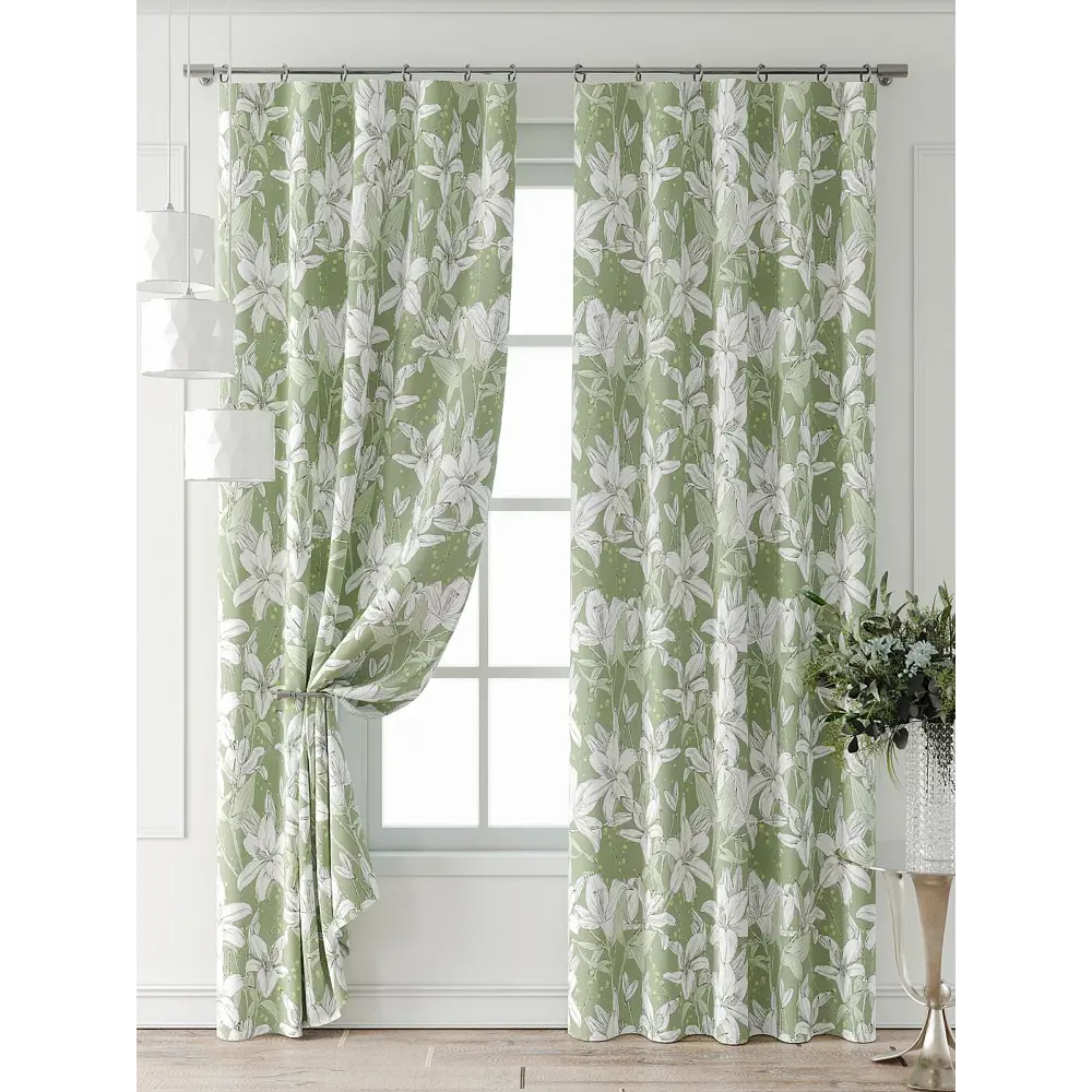 Фото 7 Комплект штор Comfy way Форнерс - 878 - 260 см CW709878260-260 на шторной ленте 260x150 см цвет белый Фото 7 Комплект штор Comfy way Форнерс - 878 - 260 см CW709878260-260 на шторной ленте 260x150 см цвет белый