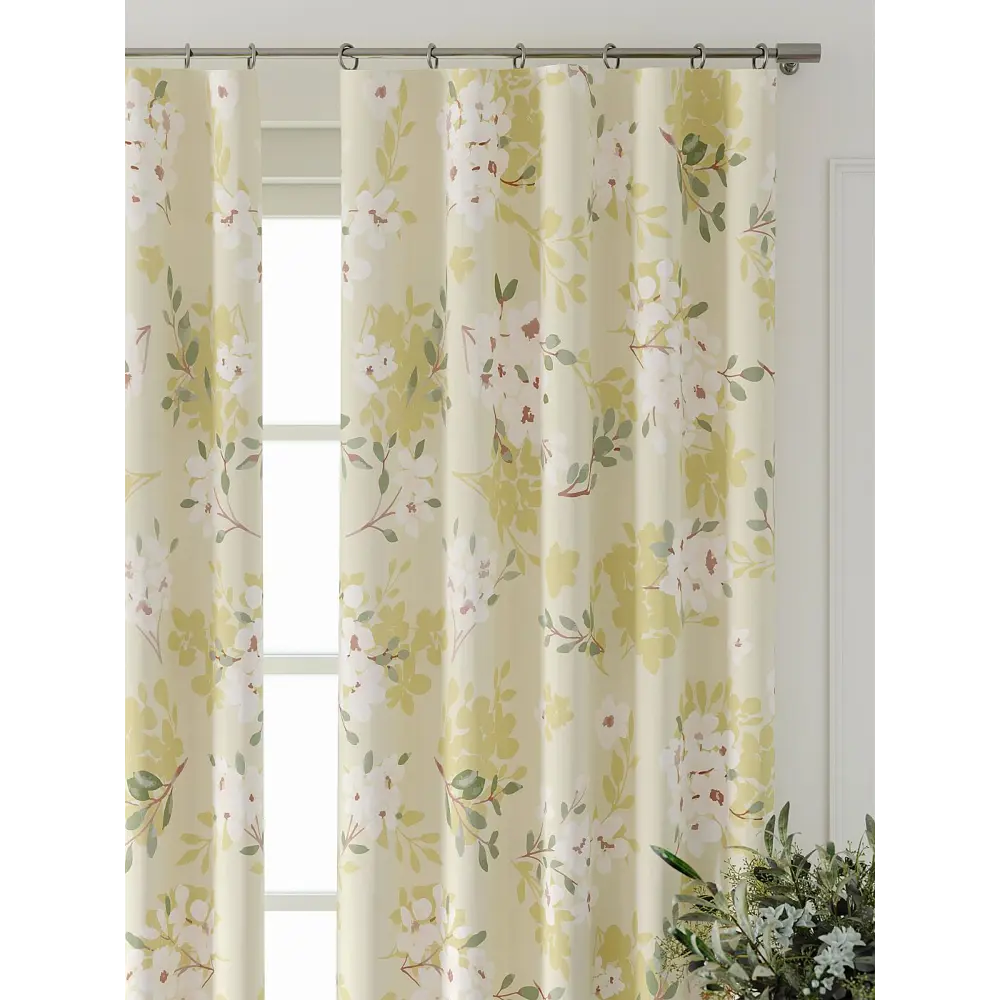 Фото 5 Комплект штор Comfy way Форнерс - 933 - 260 см CW709933260-260 на шторной ленте 260x150 см цвет бежевый