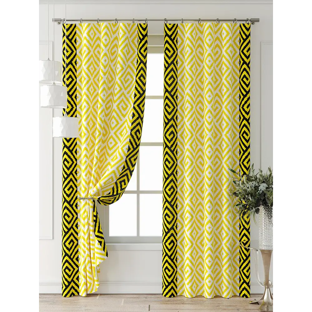 Фото 7 Комплект штор Comfy way Форнерс - 941 - 260 см CW709941260-260 на шторной ленте 260x150 см цвет белый Фото 7 Комплект штор Comfy way Форнерс - 941 - 260 см CW709941260-260 на шторной ленте 260x150 см цвет белый