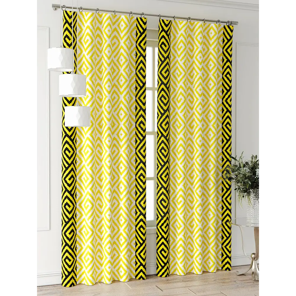 Фото 3 Комплект штор Comfy way Форнерс - 941 - 260 см CW709941260-260 на шторной ленте 260x150 см цвет белый