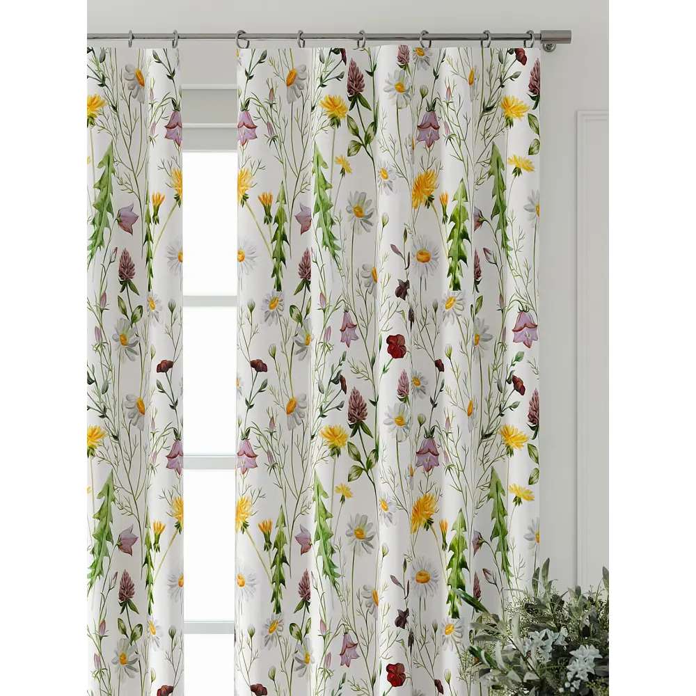 Фото 5 Комплект штор Comfy way Форнерс - 918 - 240 см CW709918240-240 на шторной ленте 240x150 см цвет бежевый