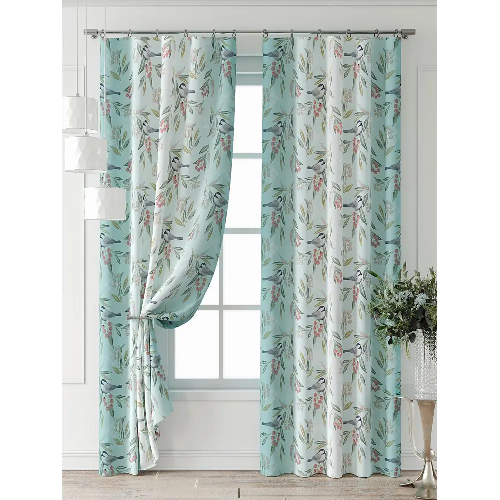 Фото 7 Комплект штор Comfy way Форнерс - 920 - 240 см CW709920240-240 на шторной ленте 240x150 см цвет белый