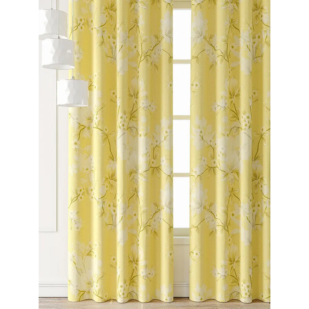 Фото 4 Комплект штор Comfy way Форнерс - 876 - 260 см CW709876260-260 на шторной ленте 260x150 см цвет желтый Фото 4 Комплект штор Comfy way Форнерс - 876 - 260 см CW709876260-260 на шторной ленте 260x150 см цвет желтый