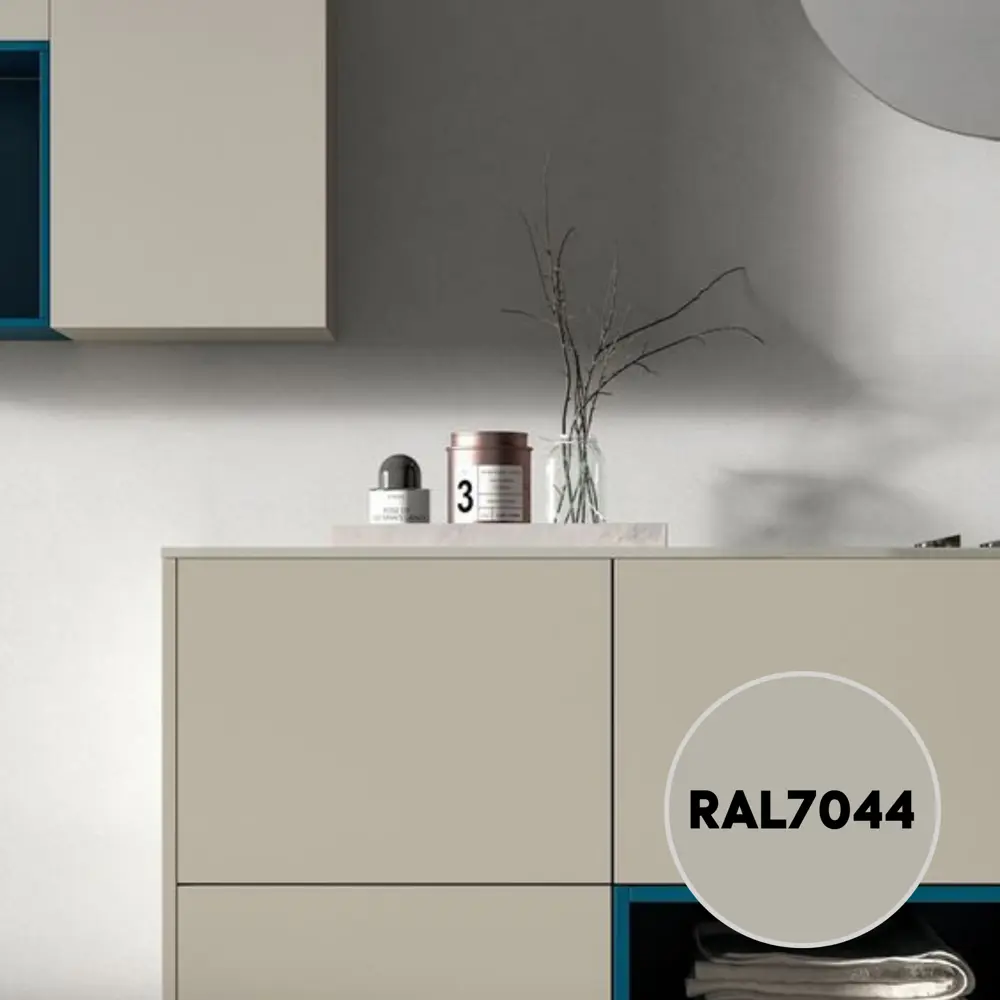 Фото 3 Грунт-эмаль по металлу 3 в 1 Kovali матовая серый шелк RAL 7044 0.8кг