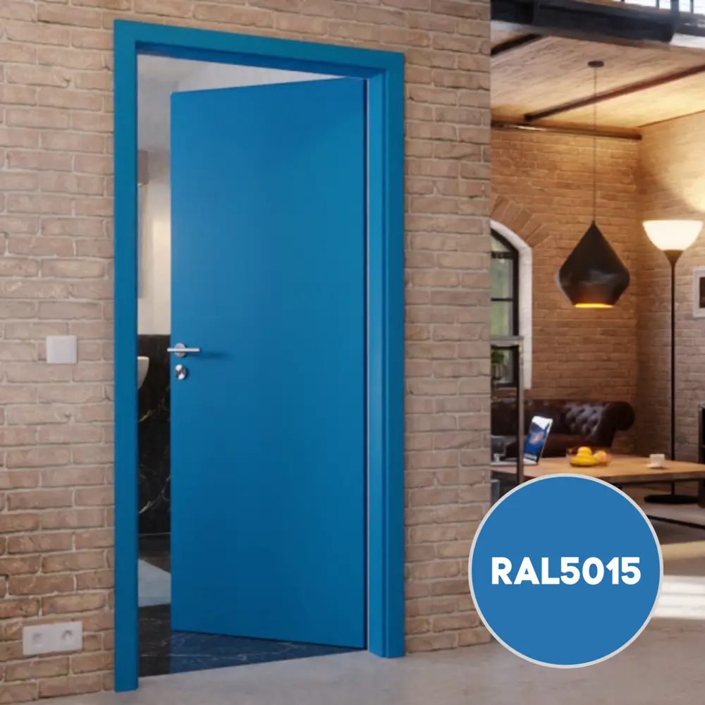 Фото 3 Грунт-эмаль по металлу 3 в 1 Kovali матовая небесно-синяя RAL 5015 0.8кг