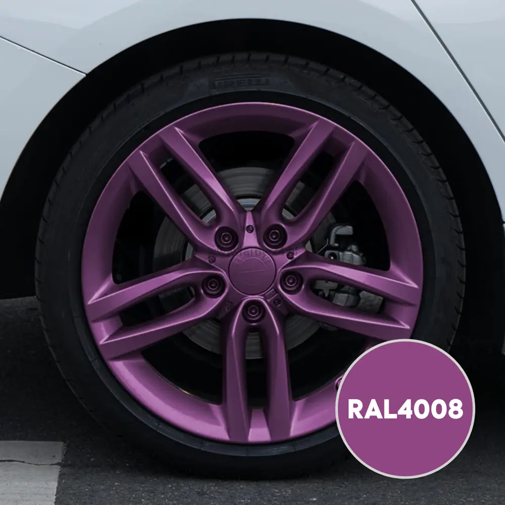 Фото 4 Грунт-эмаль по металлу 3 в 1 Kovali матовая сигнальная фиолетовая RAL 4008 2.4кг