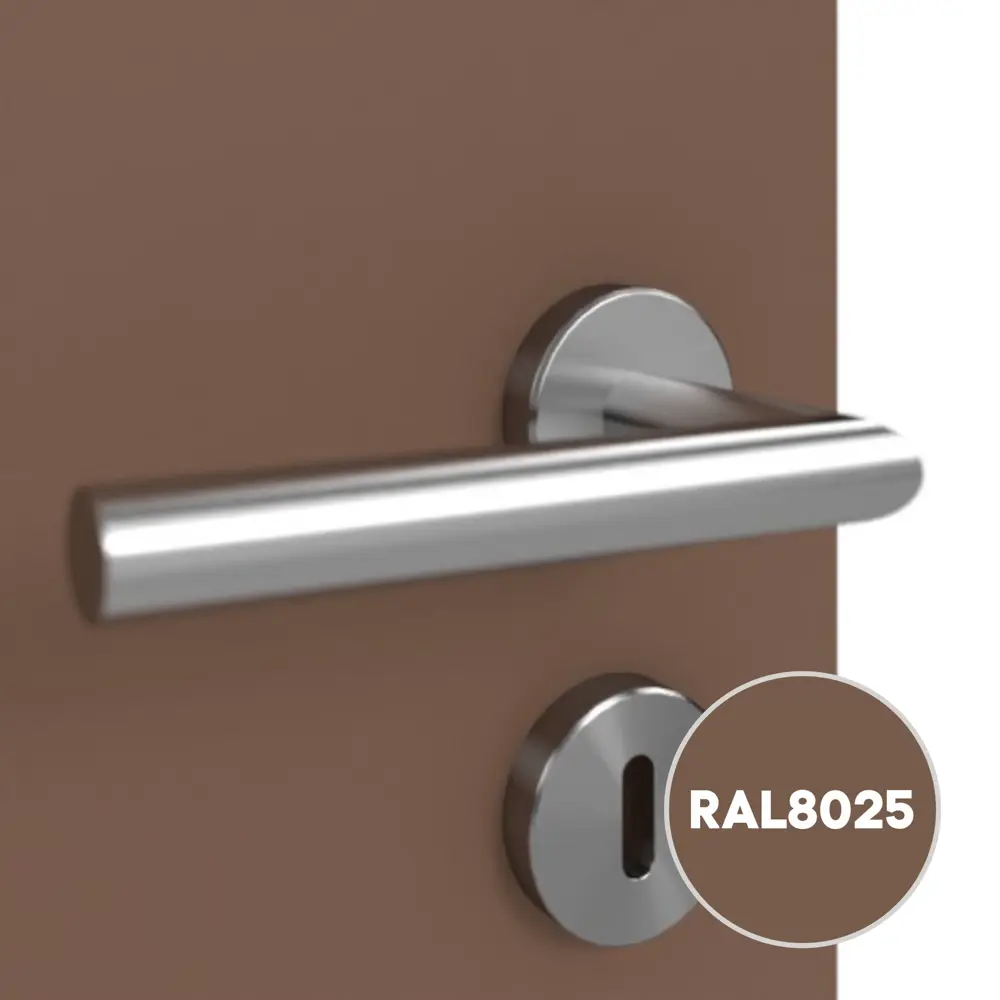 Фото 2 Грунт-эмаль по металлу 3 в 1 Kovali полуглянцевая цвет бледно-коричневая RAL 8025 2.4кг