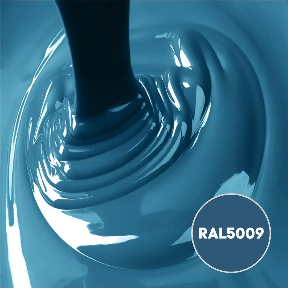 Фото 4 Грунт-эмаль по металлу 3 в 1 Kovali полуглянцевая цвет лазурно-синяя RAL 5009 10кг Фото 4 Грунт-эмаль по металлу 3 в 1 Kovali полуглянцевая цвет лазурно-синяя RAL 5009 10кг