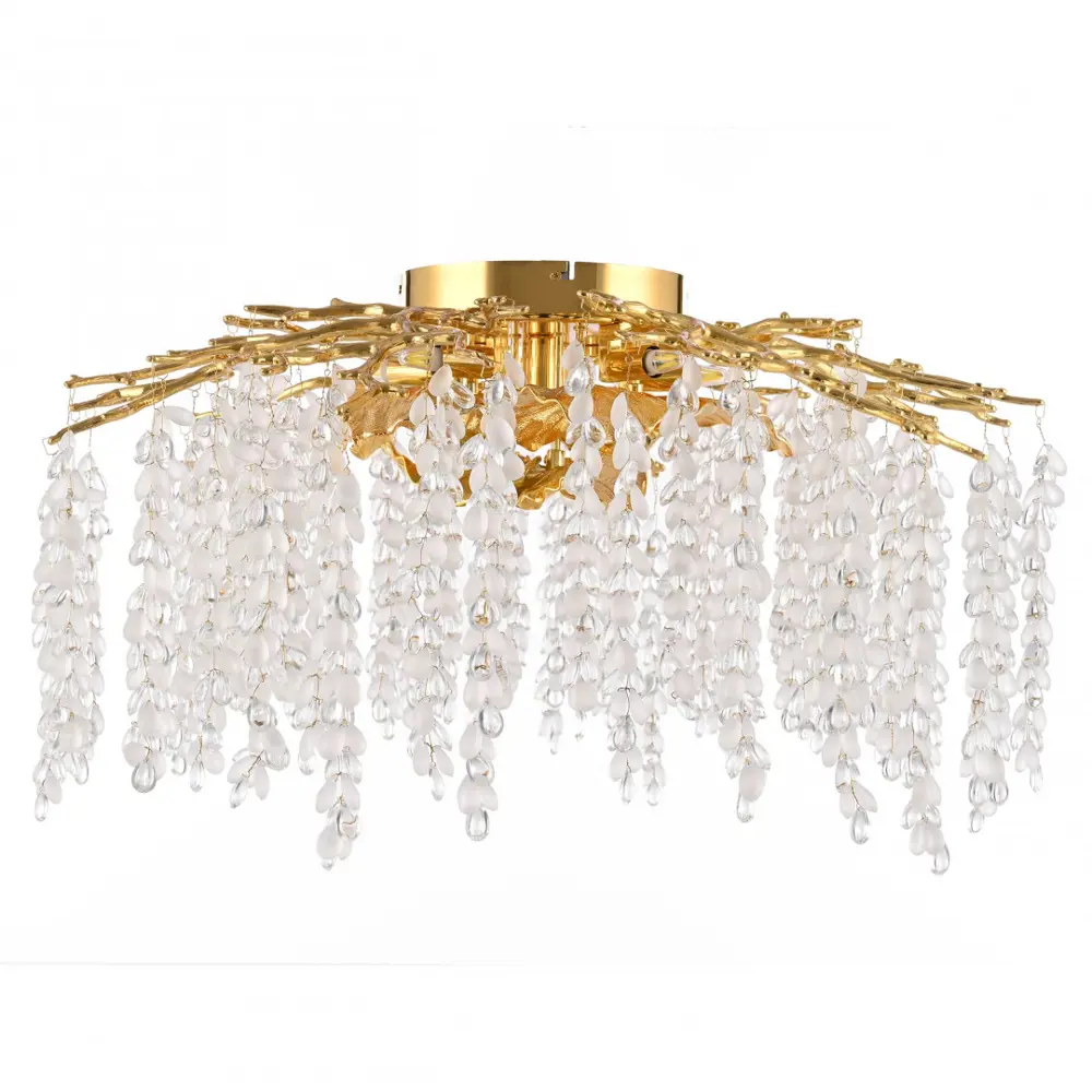 Фото Люстра потолочная Arte Milano Milan23 235001/d700/6/d gd 6 ламп 12 м² цвет золото Фото Люстра потолочная Arte Milano Milan23 235001/d700/6/d gd 6 ламп 12 м² цвет золото