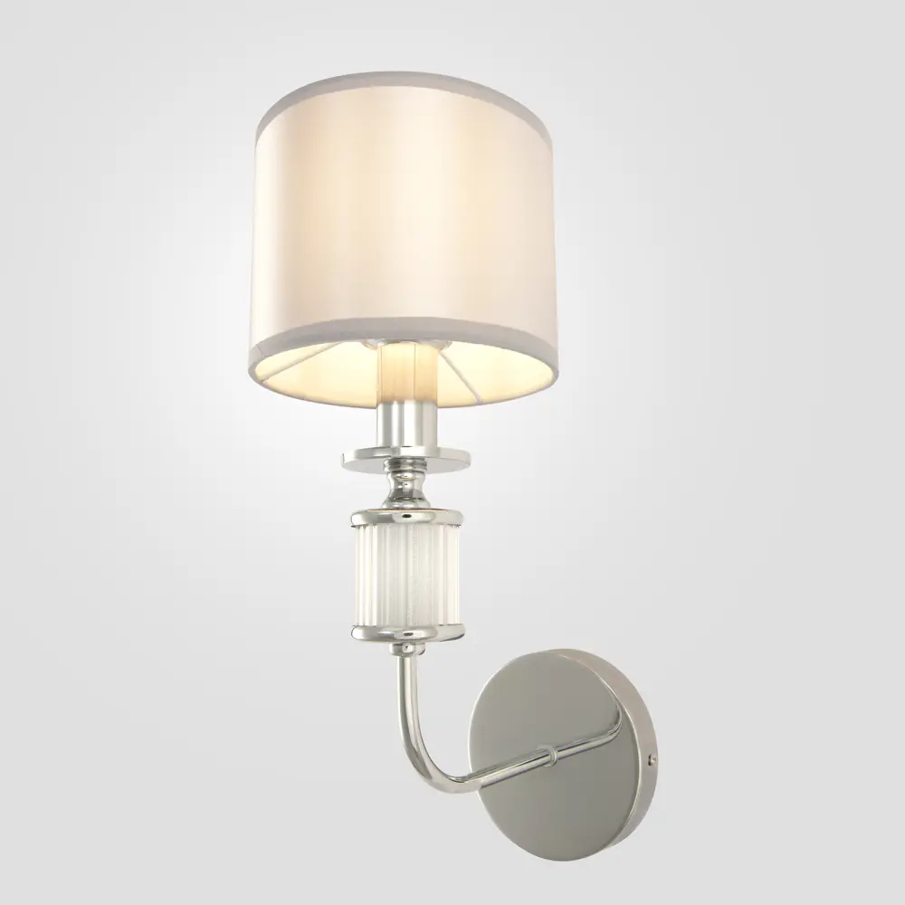 Фото Настенный светильник Arte Milano AM348401 40Вт E14 никель 348401/1W CR Фото Настенный светильник Arte Milano AM348401 40Вт E14 никель 348401/1W CR