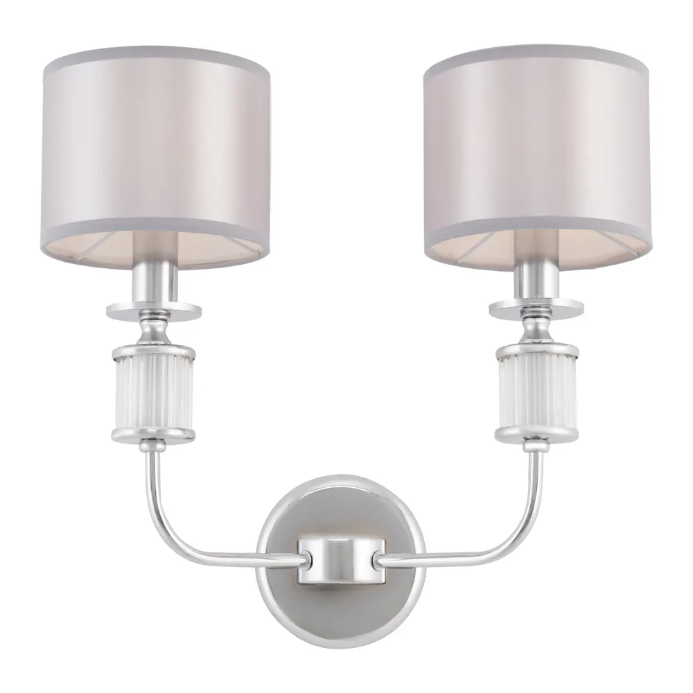 Фото Настенный светильник Arte Milano AM348401 80Вт E14 никель 348401/2W CR Фото Настенный светильник Arte Milano AM348401 80Вт E14 никель 348401/2W CR