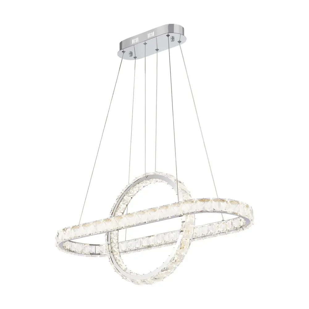 Фото Светильник подвесной светодиодный Arte Milano Am-venezia 311311/l800 ni 27 м² нейтральный белый свет цвет никель Фото Светильник подвесной светодиодный Arte Milano Am-venezia 311311/l800 ni 27 м² нейтральный белый свет цвет никель