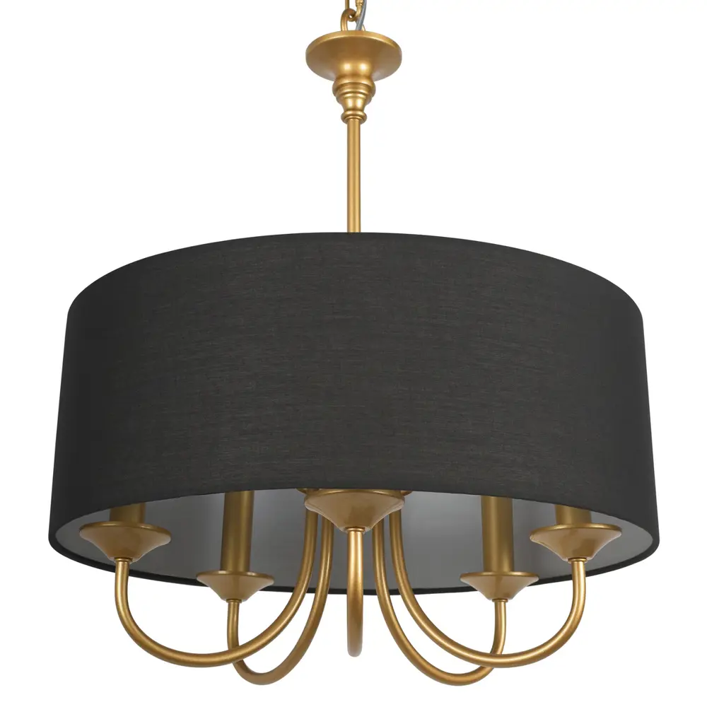 Фото 3 Светильник подвесной Loft It Balance Lf_10416_gd 5 ламп 8 м² цвет золото/черный Фото 3 Светильник подвесной Loft It Balance Lf_10416_gd 5 ламп 8 м² цвет золото/черный