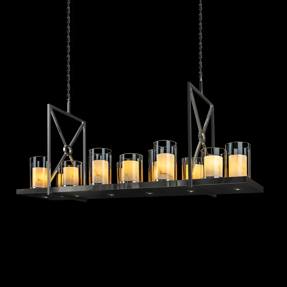 Фото 6 Светильник подвесной Loft It Candlebox Lf_10436_1600r 12 ламп 19 м² цвет прозрачный/никель Фото 6 Светильник подвесной Loft It Candlebox Lf_10436_1600r 12 ламп 19 м² цвет прозрачный/никель