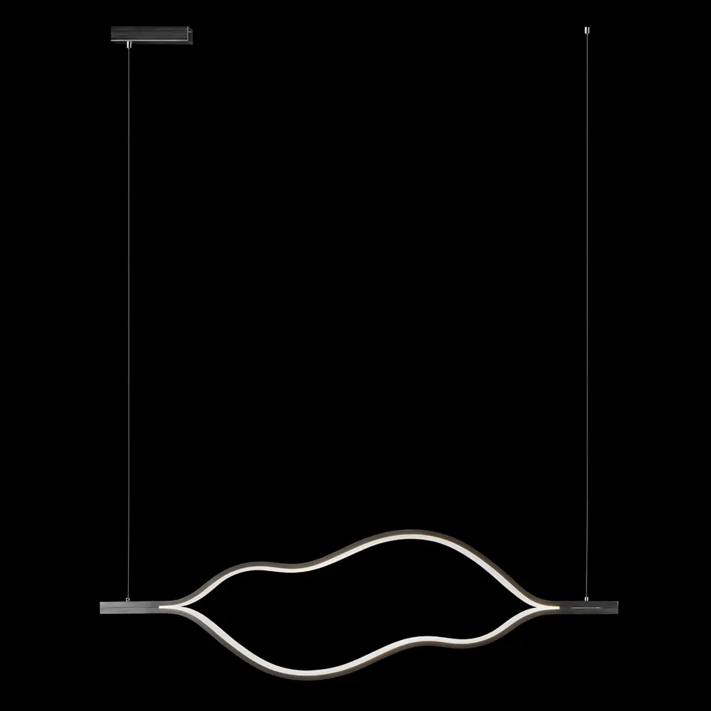 Фото 2 Светильник подвесной светодиодный Loft It Tape light Lf_10403_1000_sn 8 м² теплый белый свет цвет серебро Фото 2 Светильник подвесной светодиодный Loft It Tape light Lf_10403_1000_sn 8 м² теплый белый свет цвет серебро