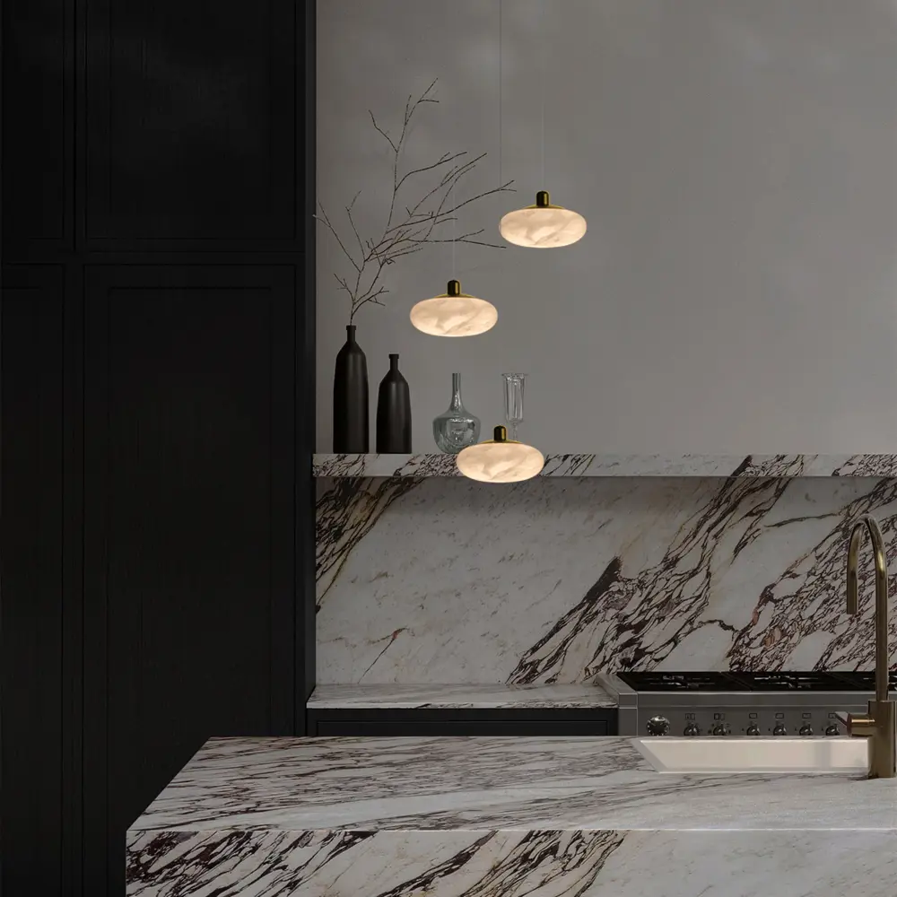 Фото 6 Светильник подвесной светодиодный Loft It Galet Lf_10409_s 1 м² теплый белый свет цвет белый/бронза Фото 6 Светильник подвесной светодиодный Loft It Galet Lf_10409_s 1 м² теплый белый свет цвет белый/бронза