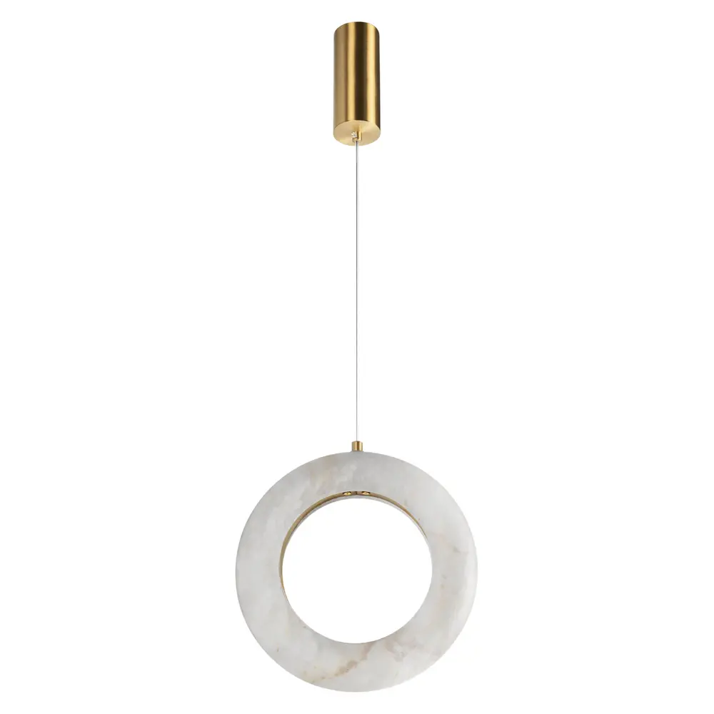 Фото Светильник подвесной светодиодный Loft It Soho Lf_10410_c 4 м² теплый белый свет цвет белый/бронза Фото Светильник подвесной светодиодный Loft It Soho Lf_10410_c 4 м² теплый белый свет цвет белый/бронза