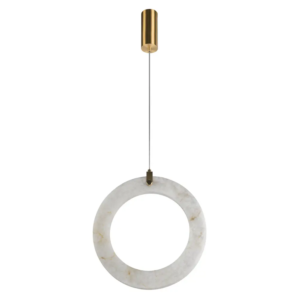 Фото Светильник подвесной светодиодный Loft It Soho Lf_10410_e 7 м² теплый белый свет цвет белый/бронза Фото Светильник подвесной светодиодный Loft It Soho Lf_10410_e 7 м² теплый белый свет цвет белый/бронза