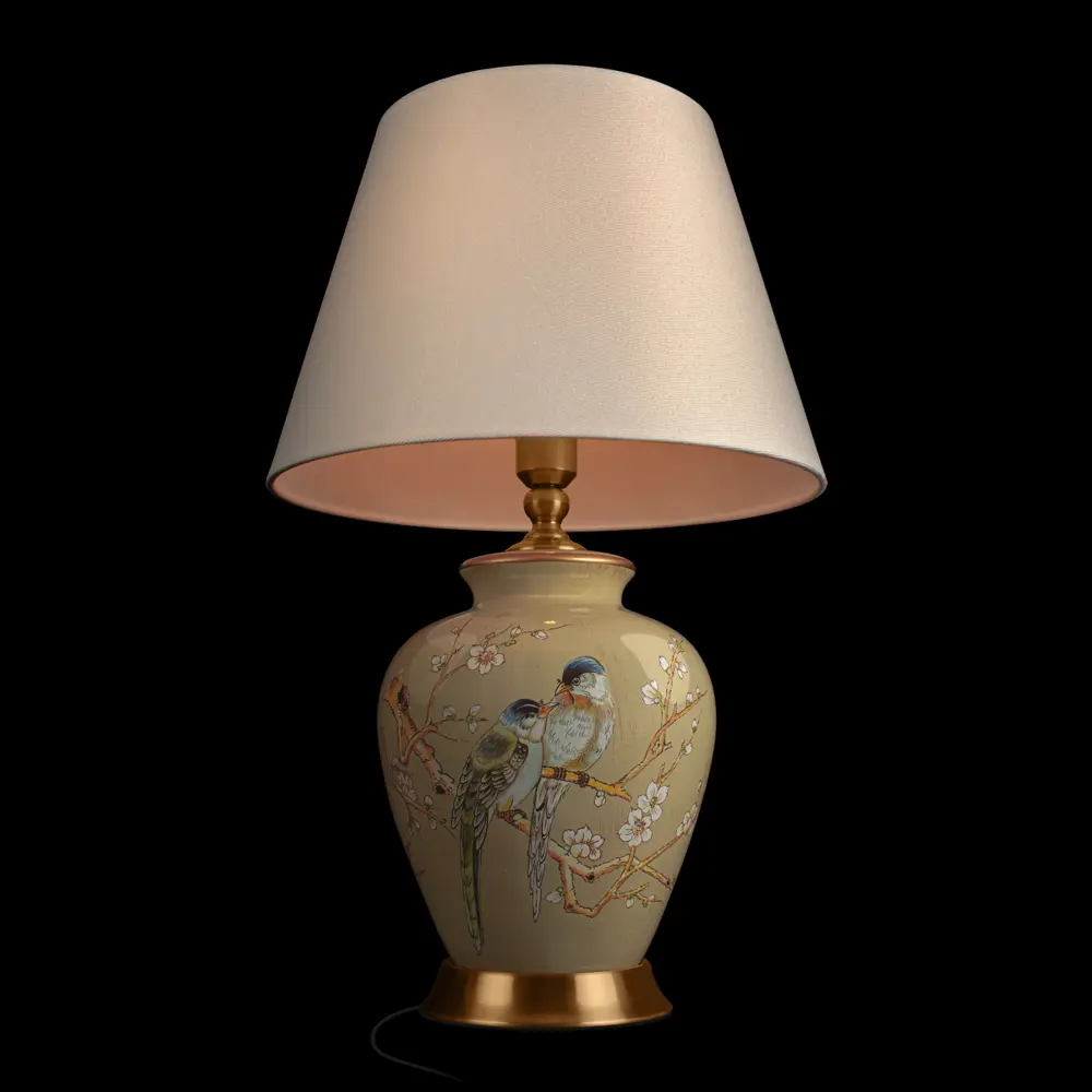 Фото 4 Настольная лампа Loft it Magnolia LF_10442T_B цвет бежевый Фото 4 Настольная лампа Loft it Magnolia LF_10442T_B цвет бежевый