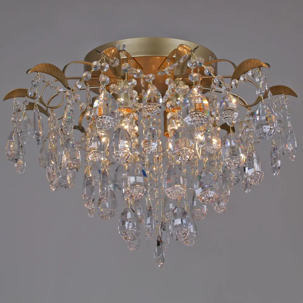 Фото Потолочная люстра Reluce RLC_04035-0.3-06 MATT GOLD