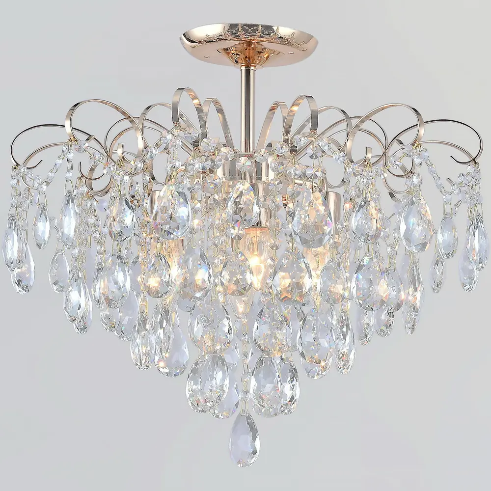 Фото Потолочная люстра Reluce RLC_04051-0.3-06 FGD Фото Потолочная люстра Reluce RLC_04051-0.3-06 FGD