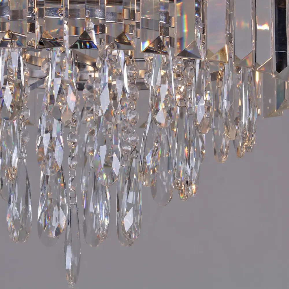 Фото 3 Люстра потолочная Reluce 9055 Rlc_09055-3.3-06_cr 6 ламп 10 м² цвет хром/прозрачный Фото 3 Люстра потолочная Reluce 9055 Rlc_09055-3.3-06_cr 6 ламп 10 м² цвет хром/прозрачный