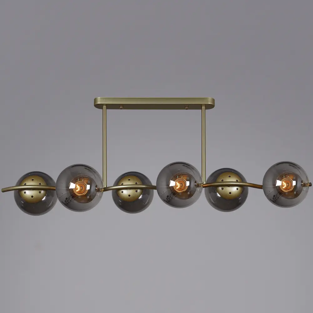 Фото Люстра потолочная Reluce 36363 Rlc_36363-0.3-06_5038gd 6 ламп 15 м² цвет золото/прозрачный Фото Люстра потолочная Reluce 36363 Rlc_36363-0.3-06_5038gd 6 ламп 15 м² цвет золото/прозрачный