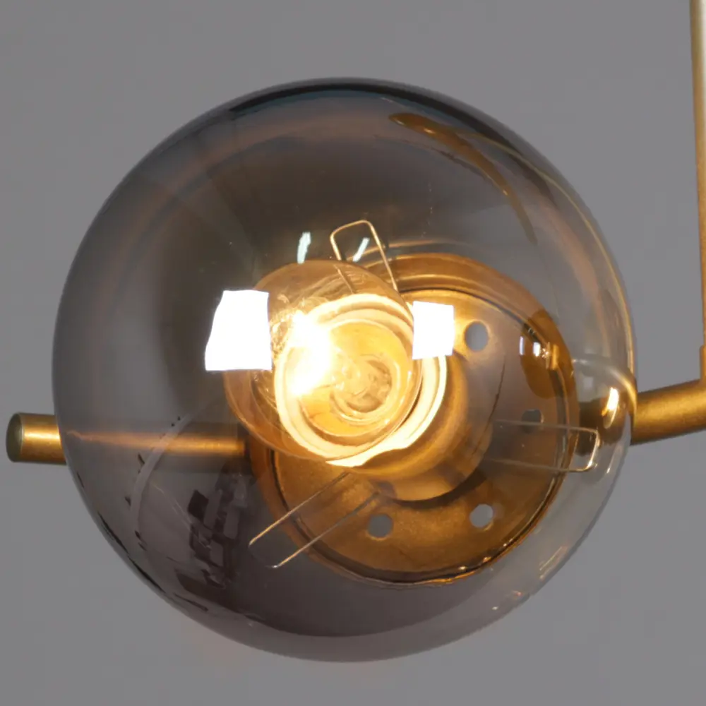 Фото 4 Люстра потолочная Reluce 36363 Rlc_36363-0.3-06_5038gd 6 ламп 15 м² цвет золото/прозрачный Фото 4 Люстра потолочная Reluce 36363 Rlc_36363-0.3-06_5038gd 6 ламп 15 м² цвет золото/прозрачный