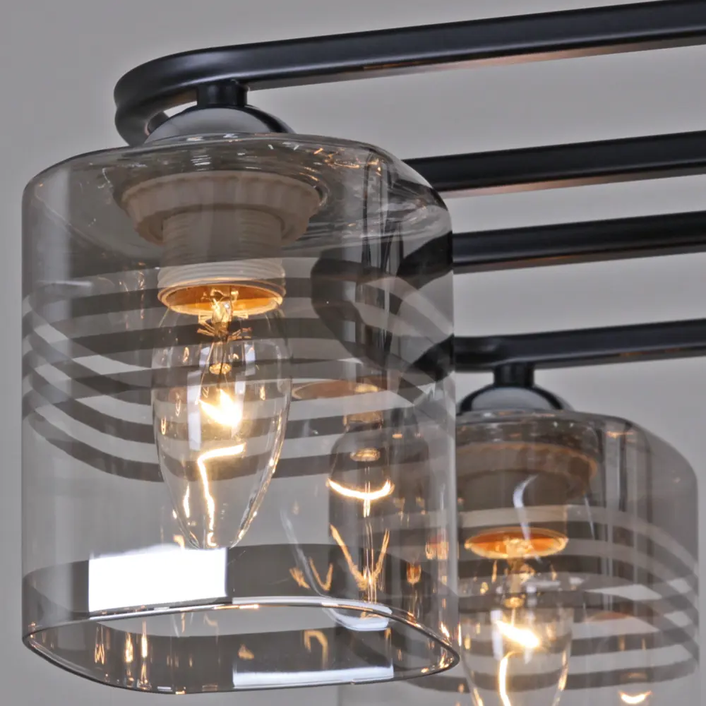 Фото 3 Люстра потолочная Reluce 70209 Rlc_70209-0.3-06_bk_cr 6 ламп 10 м² цвет хром/прозрачный/черный Фото 3 Люстра потолочная Reluce 70209 Rlc_70209-0.3-06_bk_cr 6 ламп 10 м² цвет хром/прозрачный/черный