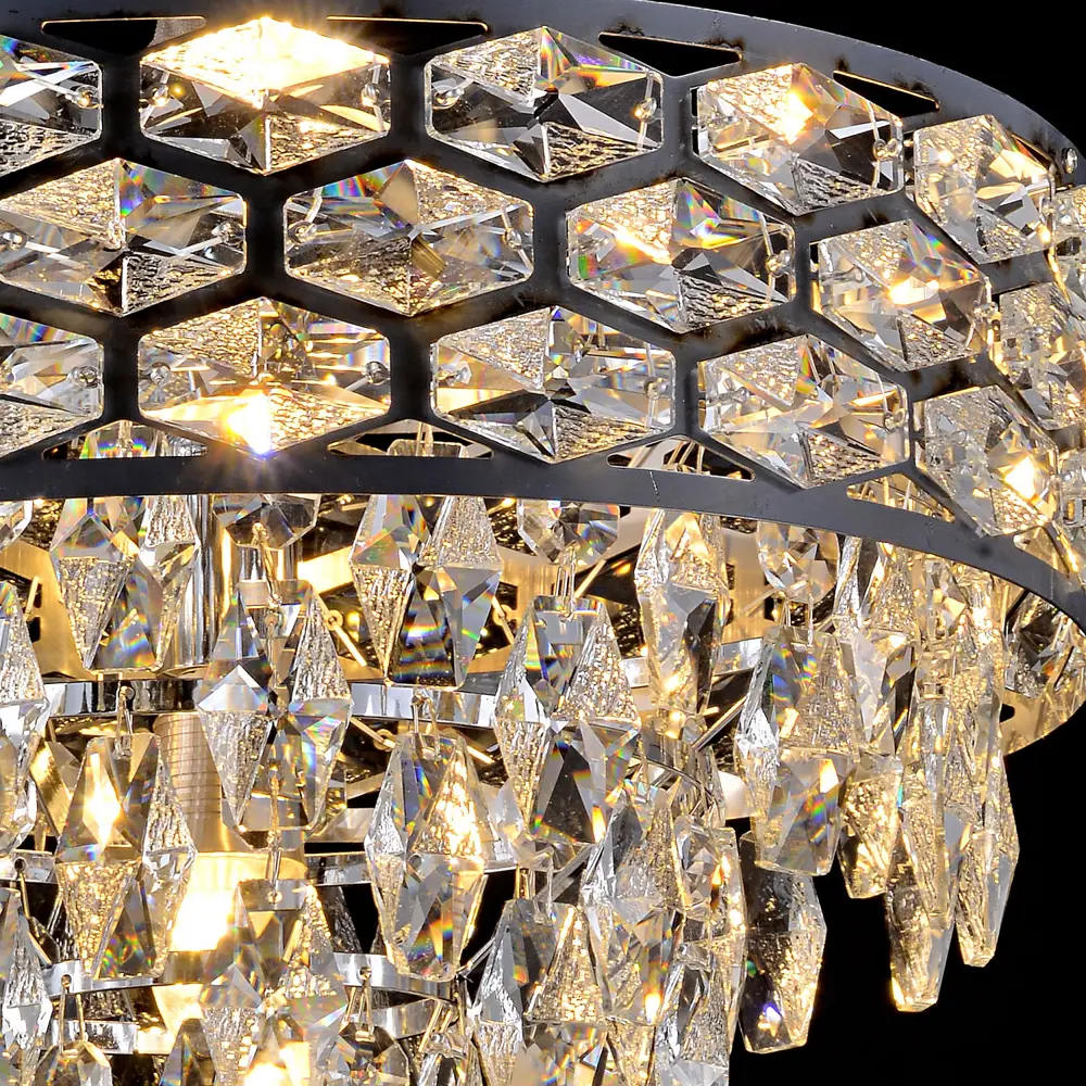 Фото 2 Люстра подвесная Reluce 99380 Rlc_99380-0.4-400_ch 5 ламп 18 м² цвет хром/прозрачный Фото 2 Люстра подвесная Reluce 99380 Rlc_99380-0.4-400_ch 5 ламп 18 м² цвет хром/прозрачный