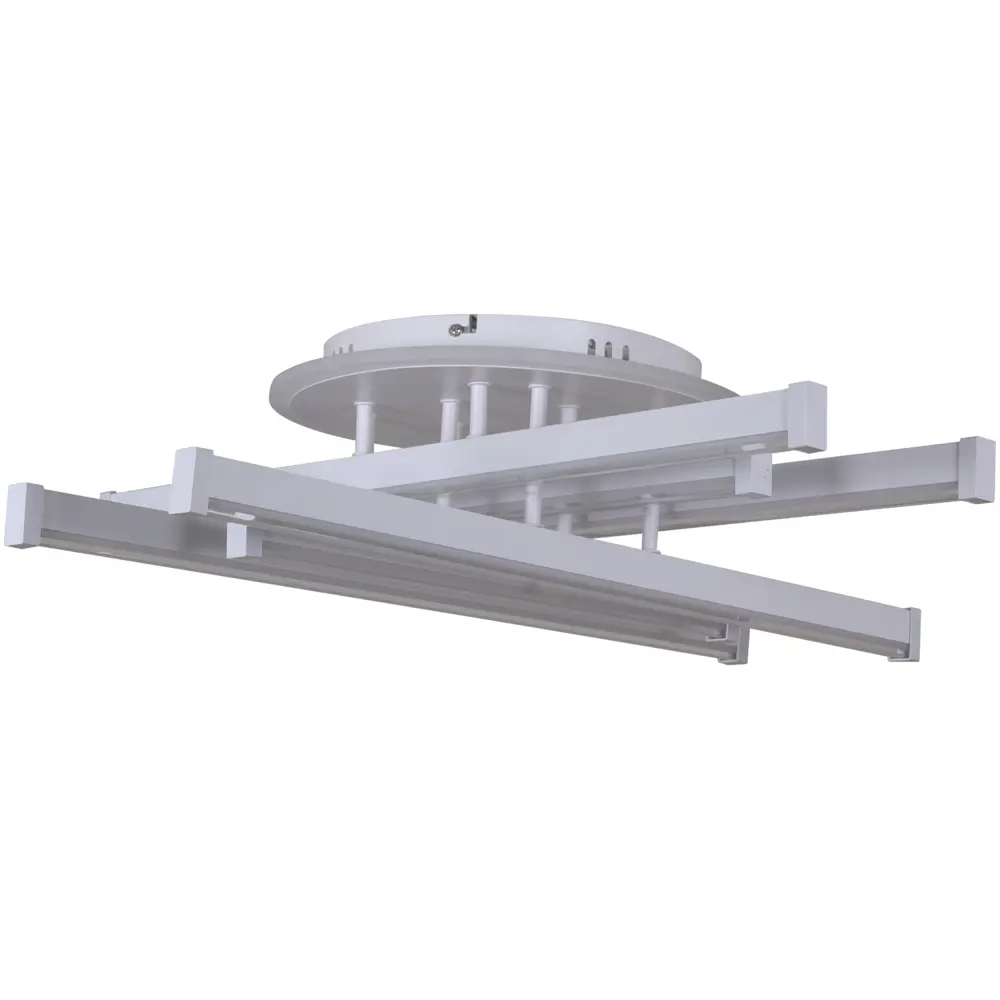 Фото 7 Люстра потолочная светодиодная Reluce RLC_01030-0.3-06_WT с пультом управления 22 м² регулируемый белый свет цвет белый/прозрачный Фото 7 Люстра потолочная светодиодная Reluce RLC_01030-0.3-06_WT с пультом управления 22 м² регулируемый белый свет цвет белый/прозрачный