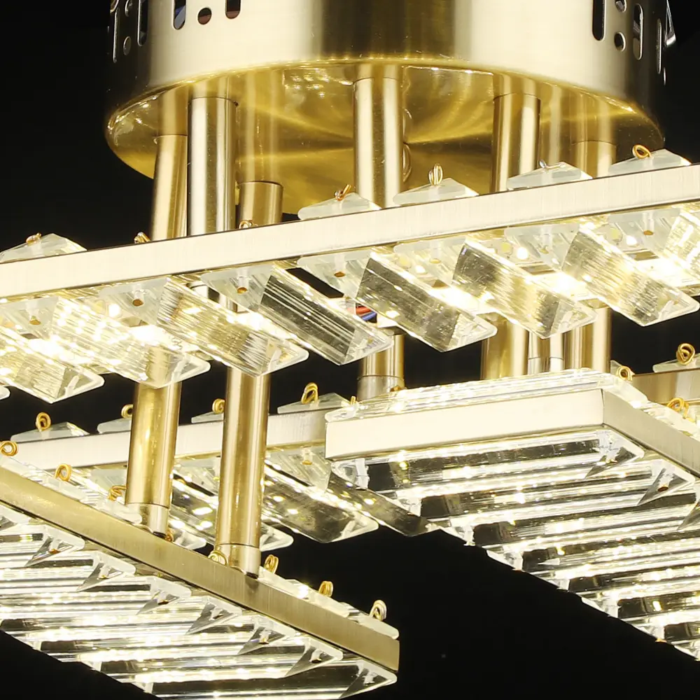 Фото 2 Люстра потолочная светодиодная Reluce 2598 Rlc_02598-0.3-136w_cop 24 м² нейтральный белый свет цвет медь/прозрачный Фото 2 Люстра потолочная светодиодная Reluce 2598 Rlc_02598-0.3-136w_cop 24 м² нейтральный белый свет цвет медь/прозрачный