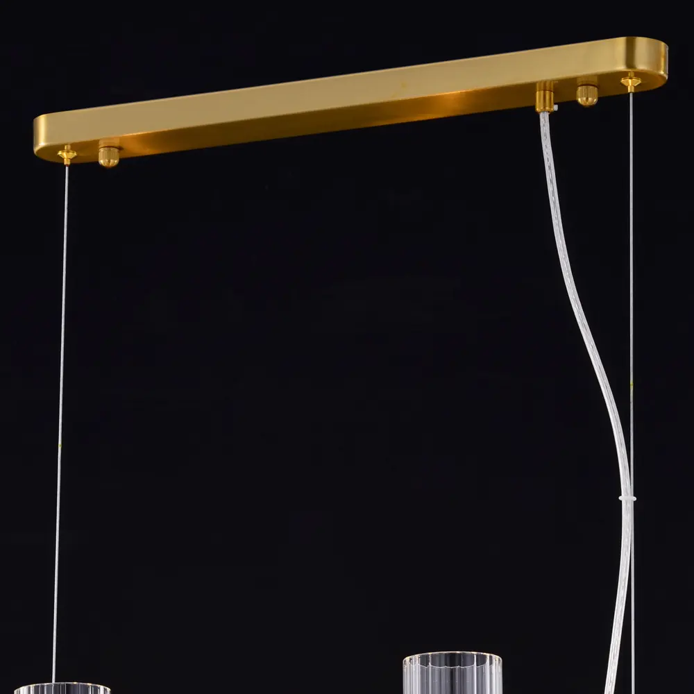 Фото 4 Люстра подвесная Illumico Brass tubo Ilmc_il5177-8lls-29_brass_tubo 8 ламп 13 м² цвет прозрачный/бронзовый Фото 4 Люстра подвесная Illumico Brass tubo Ilmc_il5177-8lls-29_brass_tubo 8 ламп 13 м² цвет прозрачный/бронзовый