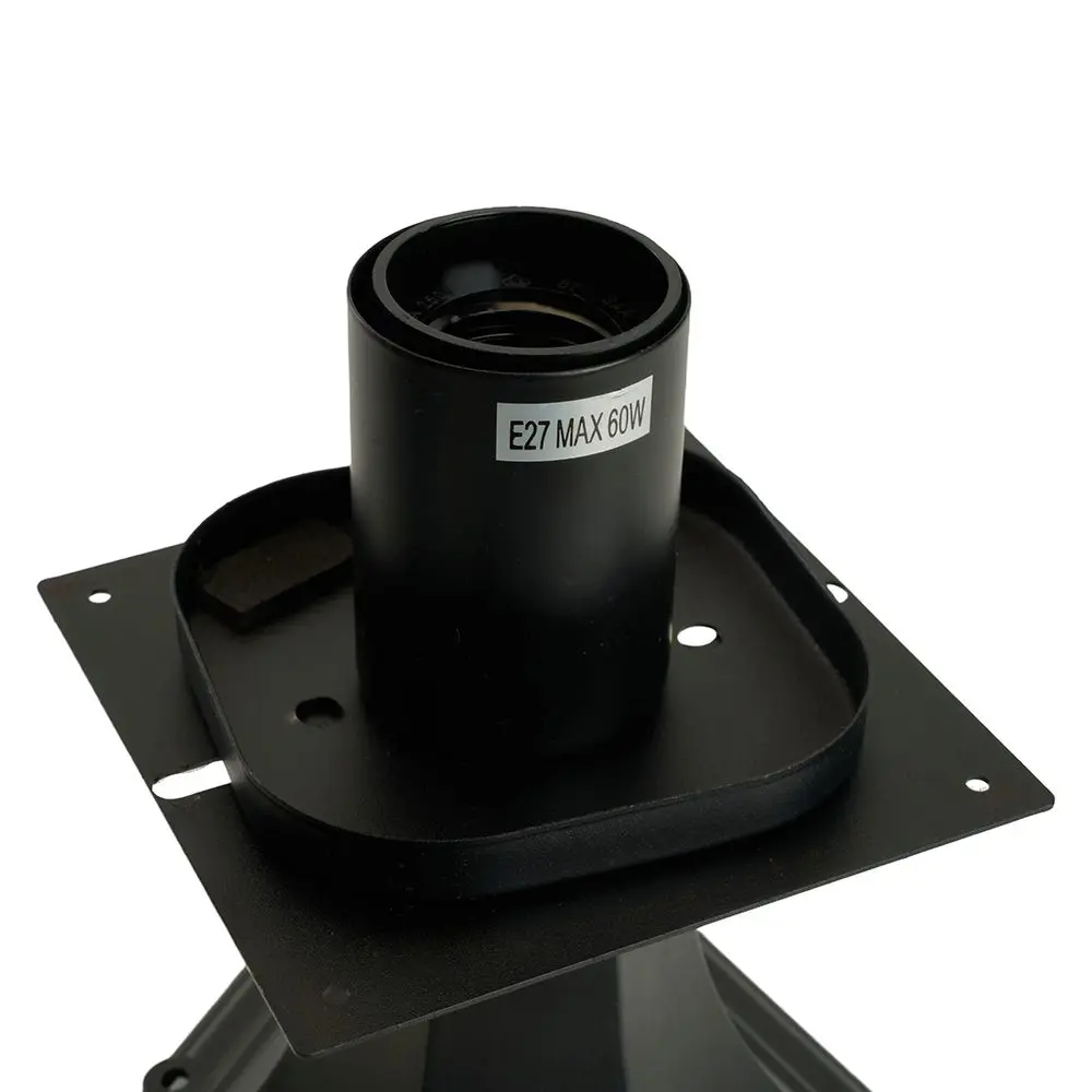 Фото 5 Фонарный столб уличный Feron Милан Fe_51270 60 Вт 44.9 см IP44 цвет черный Фото 5 Фонарный столб уличный Feron Милан Fe_51270 60 Вт 44.9 см IP44 цвет черный