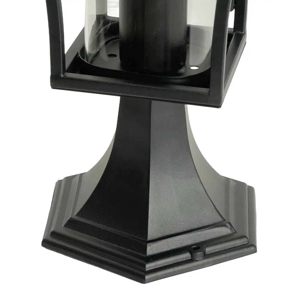 Фото 7 Фонарный столб уличный Feron Милан Fe_51270 60 Вт 44.9 см IP44 цвет черный Фото 7 Фонарный столб уличный Feron Милан Fe_51270 60 Вт 44.9 см IP44 цвет черный