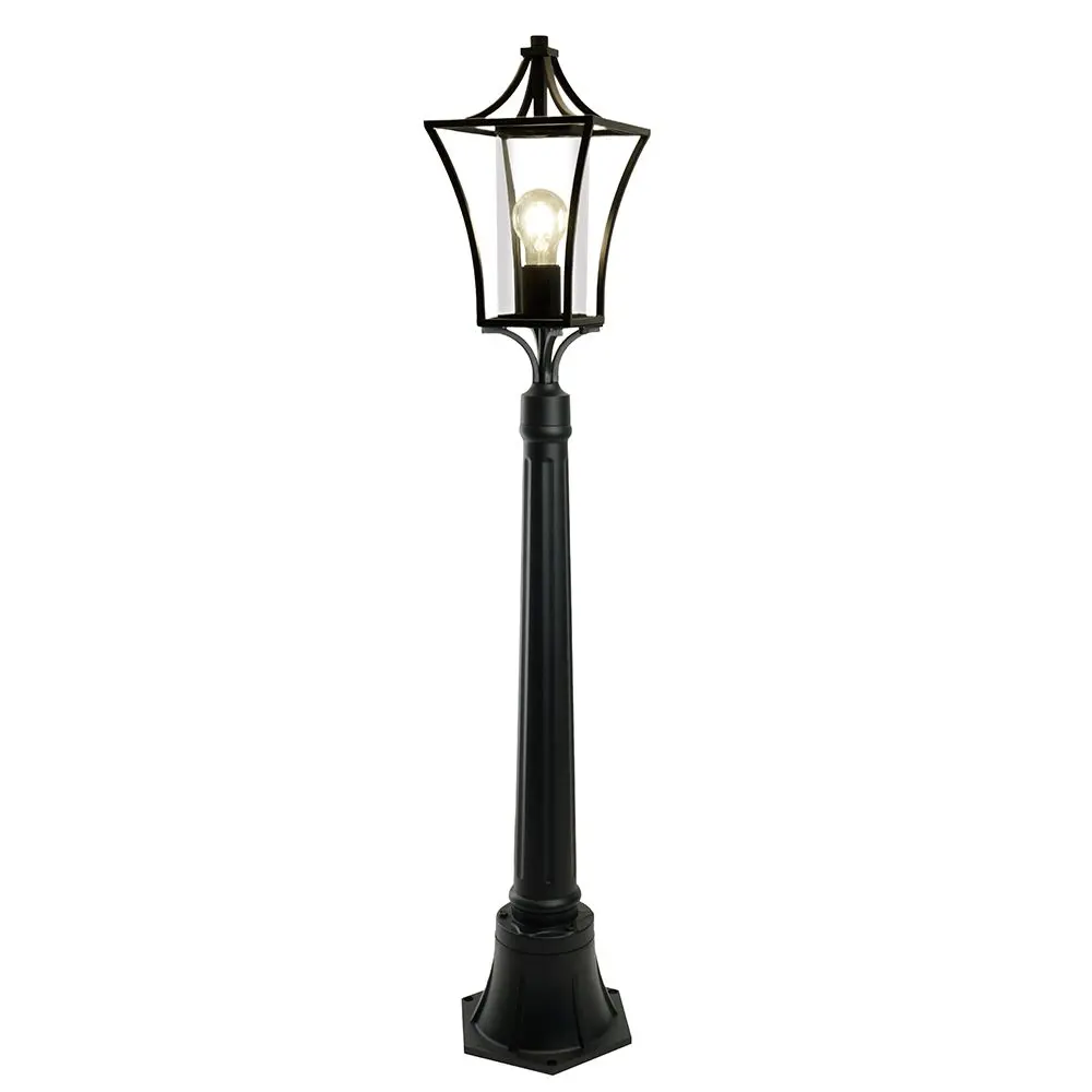 Фото 2 Фонарный столб уличный Feron Милан Fe_51272 60 Вт 111.3 см IP44 цвет черный Фото 2 Фонарный столб уличный Feron Милан Fe_51272 60 Вт 111.3 см IP44 цвет черный