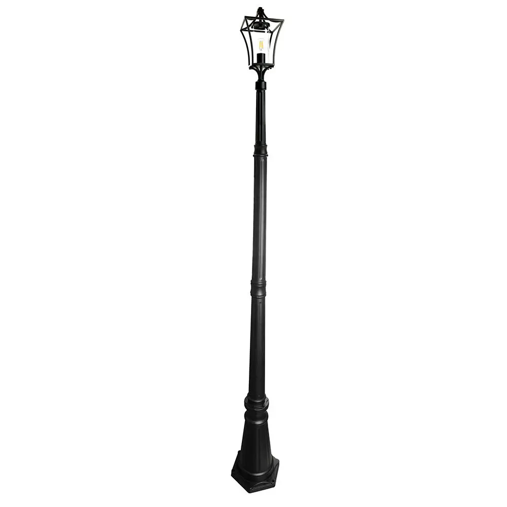 Фото Фонарный столб уличный Feron Милан Fe_51273 60 Вт 225.9 см IP44 цвет черный Фото Фонарный столб уличный Feron Милан Fe_51273 60 Вт 225.9 см IP44 цвет черный