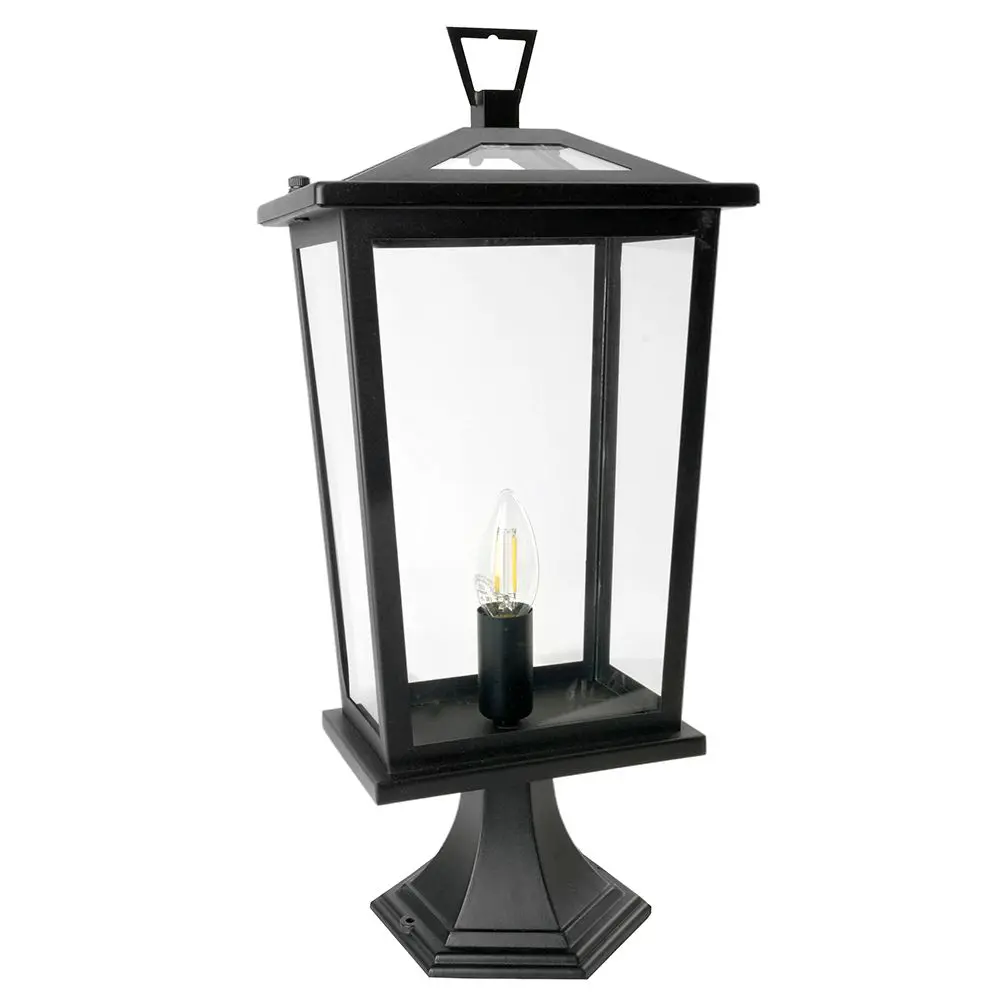 Фото Фонарный столб уличный Feron Катания Fe_51280 60 Вт 48.2 см IP44 цвет черный Фото Фонарный столб уличный Feron Катания Fe_51280 60 Вт 48.2 см IP44 цвет черный