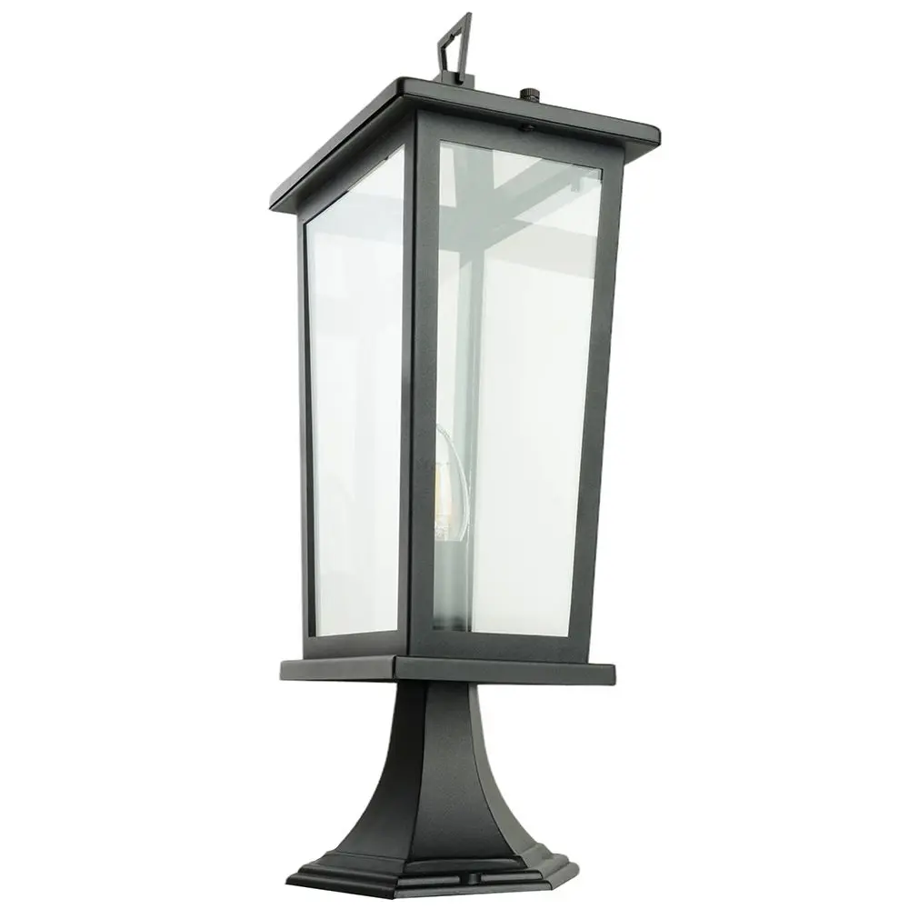 Фото 3 Фонарный столб уличный Feron Катания Fe_51280 60 Вт 48.2 см IP44 цвет черный Фото 3 Фонарный столб уличный Feron Катания Fe_51280 60 Вт 48.2 см IP44 цвет черный