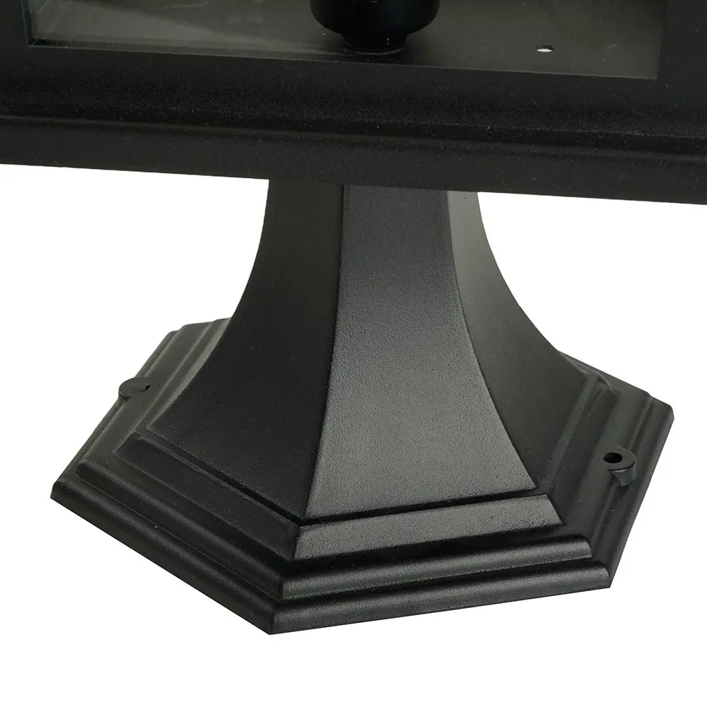 Фото 5 Фонарный столб уличный Feron Катания Fe_51280 60 Вт 48.2 см IP44 цвет черный Фото 5 Фонарный столб уличный Feron Катания Fe_51280 60 Вт 48.2 см IP44 цвет черный