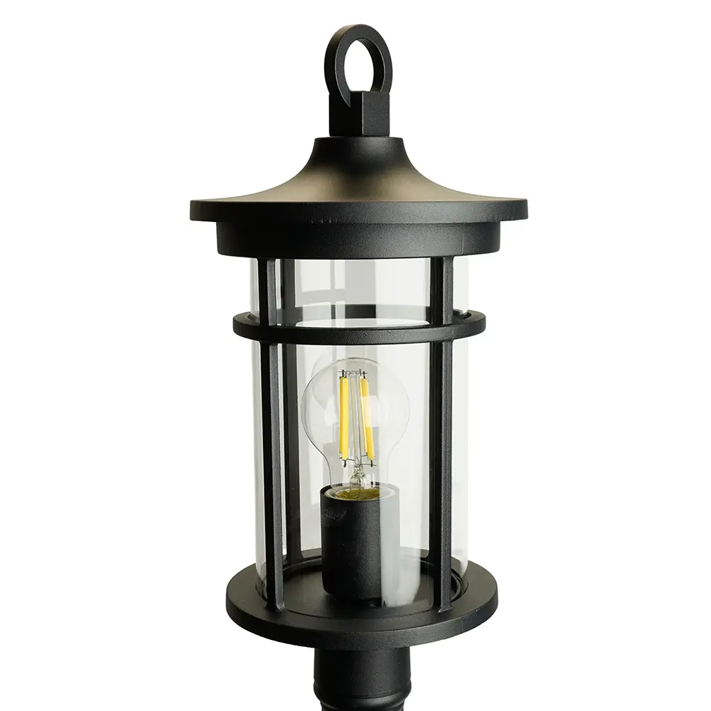 Фото 6 Фонарный столб уличный Feron Турин Fe_51820 60 Вт 101.5 см IP44 цвет черный Фото 6 Фонарный столб уличный Feron Турин Fe_51820 60 Вт 101.5 см IP44 цвет черный