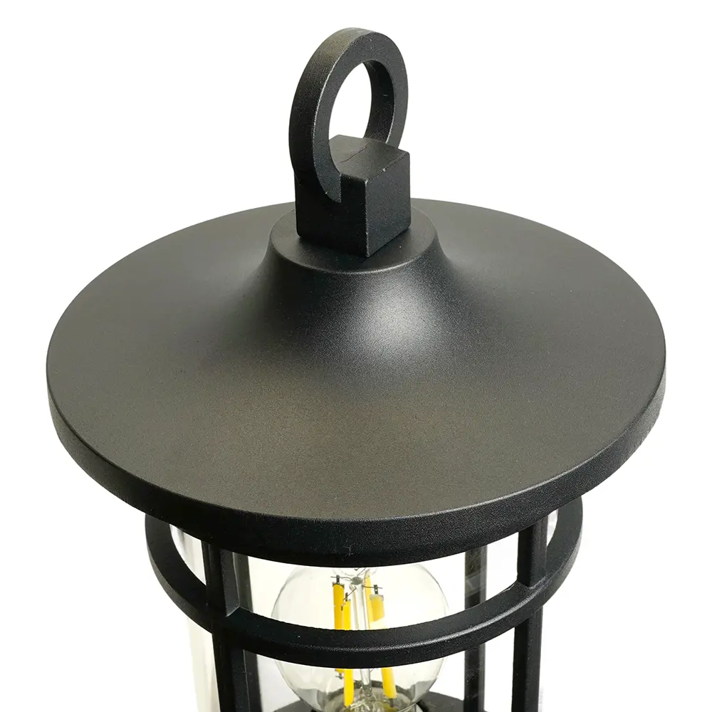 Фото 8 Фонарный столб уличный Feron Турин Fe_51820 60 Вт 101.5 см IP44 цвет черный Фото 8 Фонарный столб уличный Feron Турин Fe_51820 60 Вт 101.5 см IP44 цвет черный