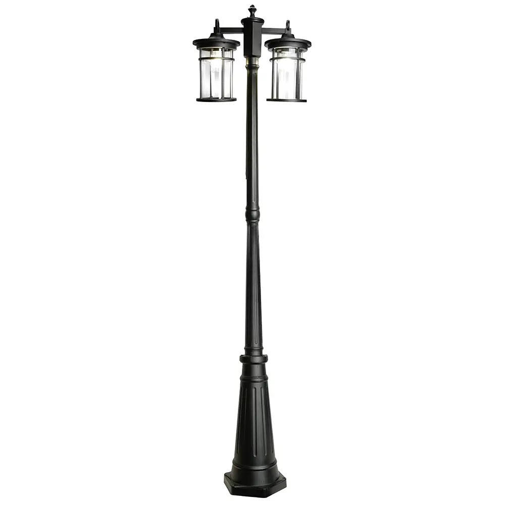 Фото 2 Фонарный столб уличный Feron Турин Fe_51822 60 Вт 200.8 см IP44 цвет черный Фото 2 Фонарный столб уличный Feron Турин Fe_51822 60 Вт 200.8 см IP44 цвет черный