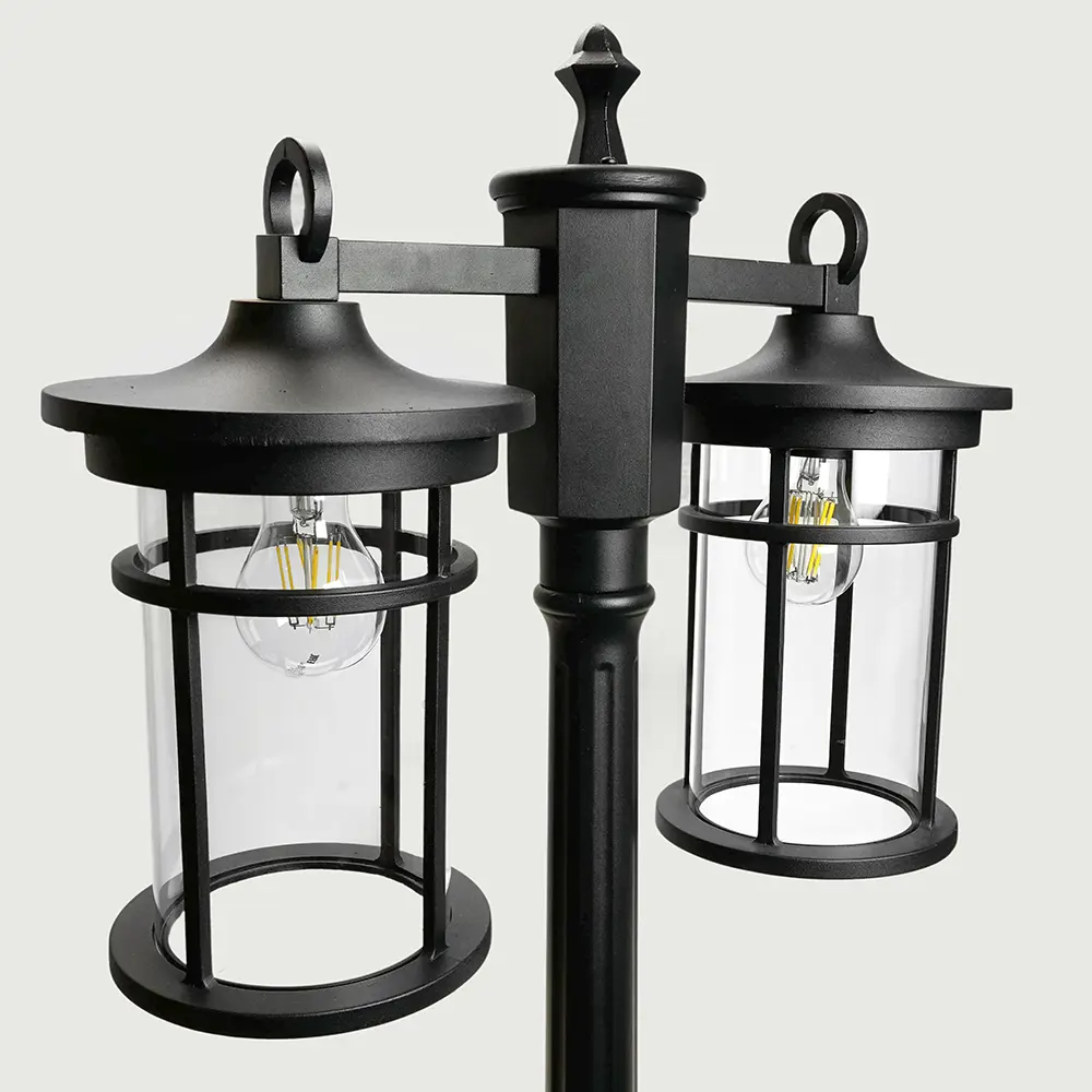 Фото 6 Фонарный столб уличный Feron Турин Fe_51822 60 Вт 200.8 см IP44 цвет черный Фото 6 Фонарный столб уличный Feron Турин Fe_51822 60 Вт 200.8 см IP44 цвет черный