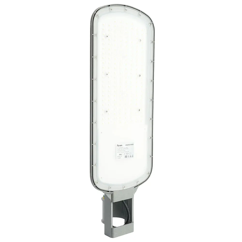 Фото 2 Светильник консольный уличный светодиодный Feron Fe_51810 150 Вт 4000 К IP66 теплый белый свет Фото 2 Светильник консольный уличный светодиодный Feron Fe_51810 150 Вт 4000 К IP66 теплый белый свет