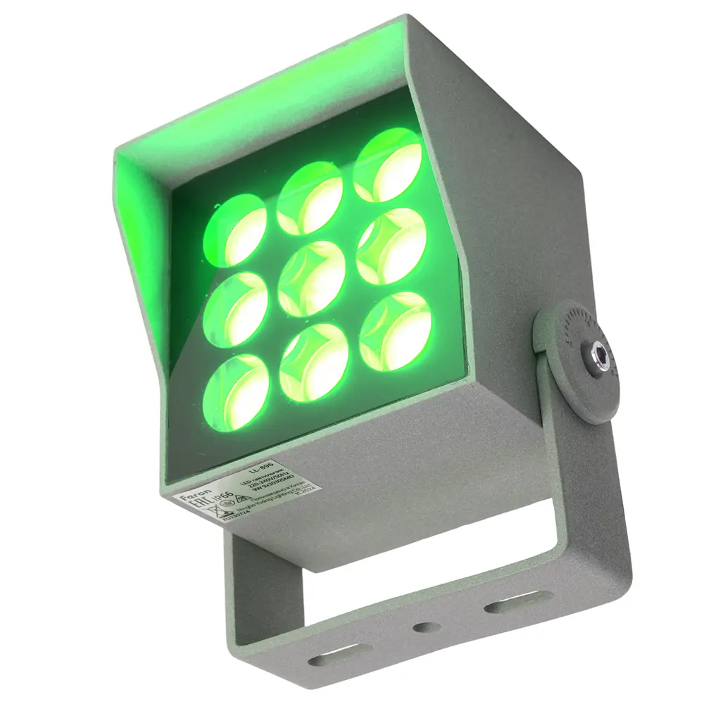 Фото 10 Светодиодный светильник ландшафтно-архитектурный Feron LL-896 AC220-240 9W зеленый IP66 квадрат 51699 Фото 10 Светодиодный светильник ландшафтно-архитектурный Feron LL-896 AC220-240 9W зеленый IP66 квадрат 51699