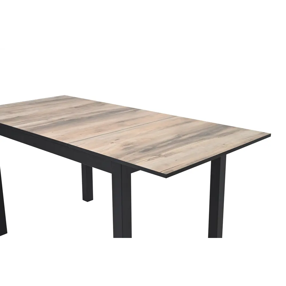 Фото 4 Стол прямоугольный Мс дальше больше 102317 110x140 см пластик лдсп цвет черный муар /клен каньон/ кромка черная Фото 4 Стол прямоугольный Мс дальше больше 102317 110x140 см пластик лдсп цвет черный муар /клен каньон/ кромка черная