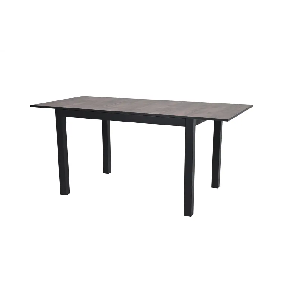 Фото 2 Стол прямоугольный Мс дальше больше 102318 110x140 см пластик лдсп цвет черный муар /таксония темный/ кромка черная Фото 2 Стол прямоугольный Мс дальше больше 102318 110x140 см пластик лдсп цвет черный муар /таксония темный/ кромка черная