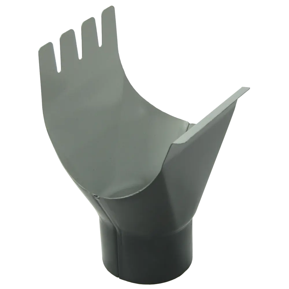 Фото 2 Водосточный желоб Grand line ⌀125 x 90мм 6м RAL 7024 темно-серый Фото 2 Водосточный желоб Grand line ⌀125 x 90мм 6м RAL 7024 темно-серый